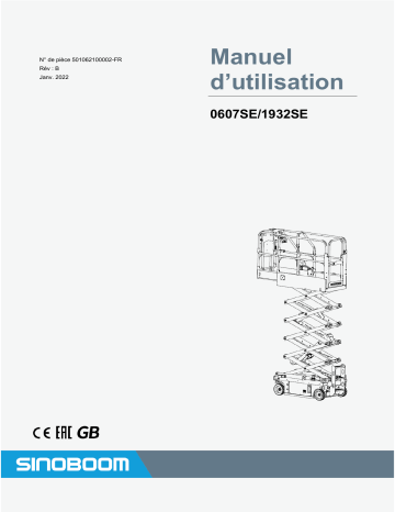 Sinoboom 1932SE Mode d'emploi | Fixfr