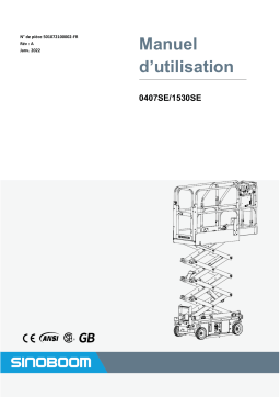 Manuel d'utilisation Sinoboom 1530SE