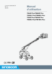Sinoboom TB28EJ Plus - Manuel d'utilisation
