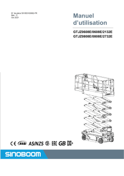 Manuel d'utilisation Sinoboom 2132E - Télécharger PDF