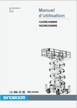 Manuel d'utilisation Sinoboom 4389RE - Téléchargement PDF