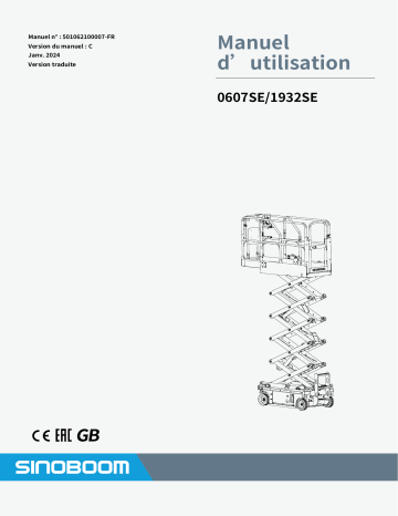 Sinoboom 1932SE Mode d'emploi | Fixfr