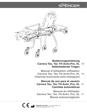 Manuel d'Utilisateur Spencer Carrera Tec, Tec TH Activ,Pro, XL | Fixfr