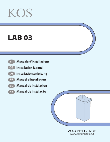 Manuel d'installation ZUCCHETTI 7L033BI - Téléchargement PDF | Fixfr
