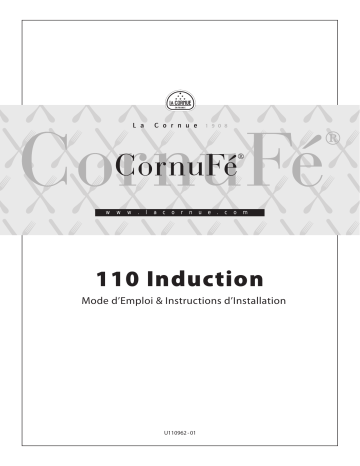 Guide d'installation La Cornue Cornufé 110 Induction | Fixfr