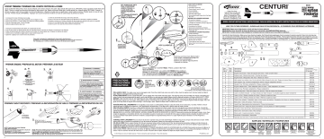 Estes Centuri : Manuel d'instructions et Instructions de Montage | Fixfr