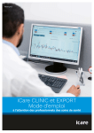 Icare CLINIC et EXPORT : Mode d'emploi + IA Chat