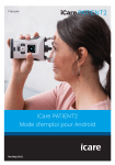 iCare PATIENT2: Mode d'emploi Android + Chat IA