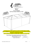 Gazebo Penguin 43204-22: Instructions + Assistance IA