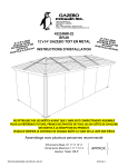 Gazebo Penguin 43224MR-22: Instructions + Chat IA