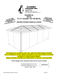 43204MR-22 Gazebo : Instructions + IA Chat &amp; PDF