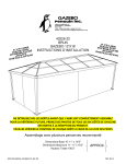 Gazebo 43226-22 : Instructions et aide IA + PDF