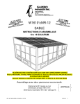 W1610 &frac12; MR-12 Solarium : Instructions + IA Chat