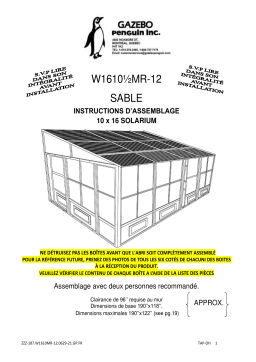 W1610 ½ MR-12 Solarium : Instructions + IA Chat