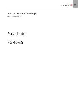 Marantec FG 40-35 Manuel du propriétaire