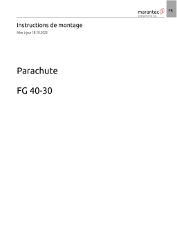 Marantec FG 40-30 Manuel du propriétaire