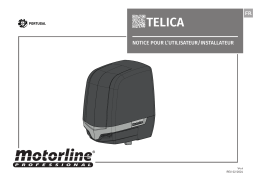Motorline TELICA Notice d'installation | AI Chat & PDF Access