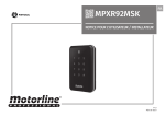 MPXR92MSK Notice utilisateur | AI Chat &amp; PDF Download