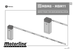 Motorline MBM8, MBM11 Notice | AI Chat &amp; PDF Access