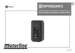 Motorline MPXR82MFS : Assistance IA et t&eacute;l&eacute;chargement PDF