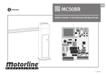 Motorline MC50BR: Manuel Utilisateur + Chat IA