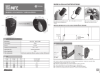 MFE Cellules photo&eacute;lectriques | Guide utilisateur + IA