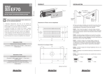 EF70 &Eacute;lectro-serrure : IA et PDF du mode d'emploi