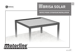 Motorline BRISA-SOLAR Manuel du propriétaire