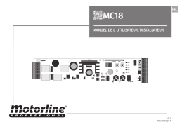 Motorline MC18 : Manuel avec IA Chat & PDF Téléchargement