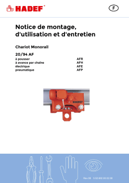 HADEF 20/94 AF R/H/E/P Manuel du propriétaire