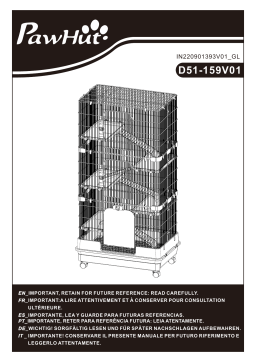 D51-159V01 Cage pour petits animaux | Chat IA et téléchargement PDF