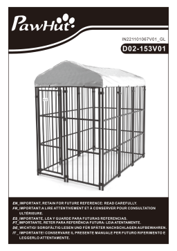 PawHut D02-153V01 | Chat IA & Téléchargement PDF