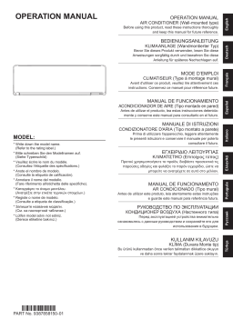 Mode d'emploi du climatiseur + Chat IA & PDF