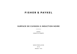 Fisher & Paykel CI365PTX4 Mode d'emploi