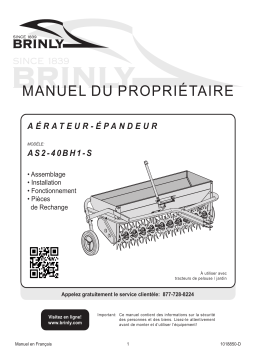 Brinly AS2-40BH-S Manuel du propriétaire