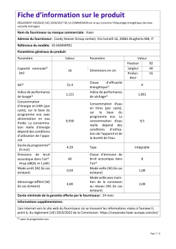 Haier XS 6A0M4PB1 Lave-vaisselle : IA Chat & PDF