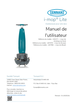 i-mop Lite Manuel Utilisateur | AI Chat & PDF