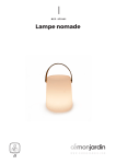 Lampe nomade Cemon Jardin&nbsp;: Manuel PDF et IA Chat