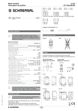 Schmersal Interrupteurs de position | AI Chat & PDF