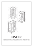 Novellini 60195IST 03 Lisfer Mode d'emploi