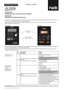 L510s, E510 Variateur de fréquence : AI Chat & PDF