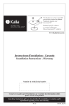 Instructions Kalia T&ecirc;tes de pluie et Pommes de douche | AI Chat &amp; PDF Download