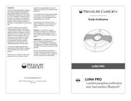 Treasure Garden Luna Pro : Guide d'utilisation + IA