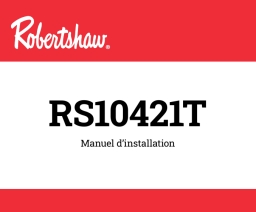 Robertshaw RS10421T Manuel + Chat IA & PDF