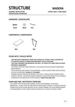 MADERA Table Basse : Chat IA & Téléchargement PDF