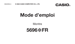 Casio AQ-800EB Mode d'emploi