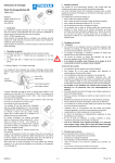 Thiele TWN 1470 Mode d'emploi