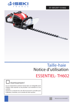 ISEKI ESSENTIEL TH602 Notice d'utilisation | AI Chat