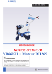 ISEKI YB66KH: Notice d'emploi + Chat IA &amp; PDF