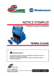 Wiedenmann Terra Clean : Manuel d'utilisation + IA